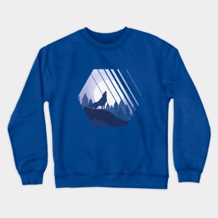 Howling Wolf Crewneck Sweatshirt